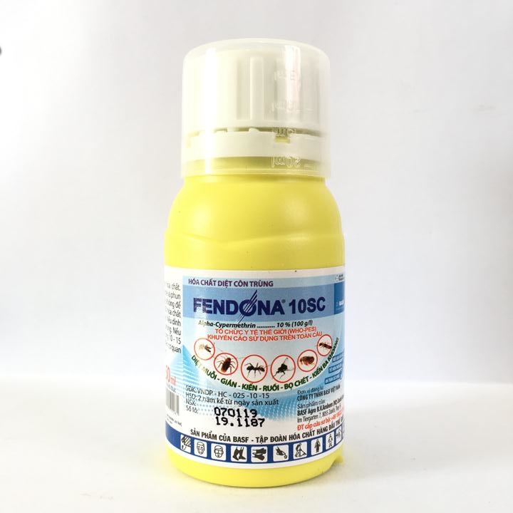 Thuốc diệt muỗi côn trùng - Fendona 10SC chai 50ml