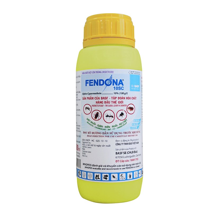 THUỐC DIỆT MUỖI  FENDONA 10 SC NHẬP KHẨU ĐỨC 1 LÍT