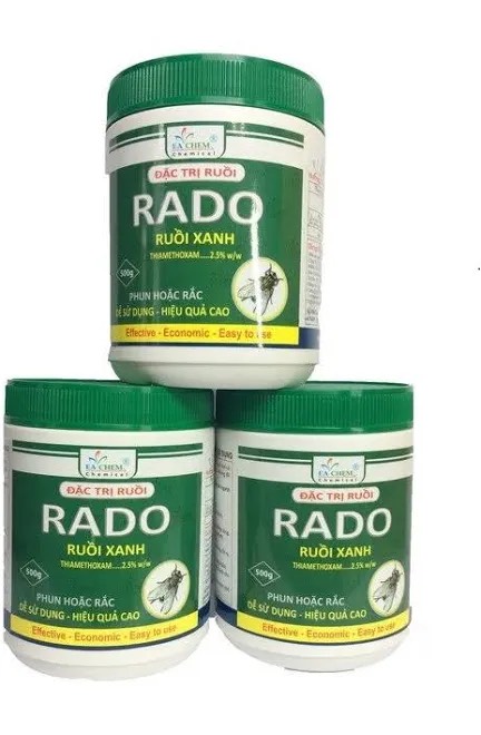 Thuốc diệt RUỒI XANH RADO - HŨ 500 GAM