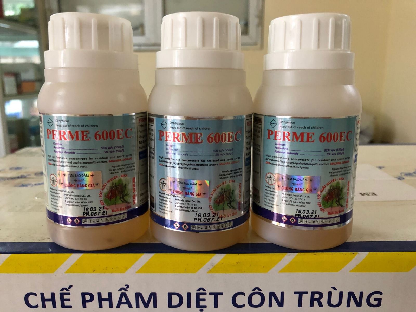 Thuốc diệt côn trùng Perme 600EC- chai 100ml