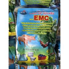 Chế phẩm xử lý chất thải chuồng trại EMC 200gr sử dụng trong chăn nuôi chống ô nhiễm và mùi hôi