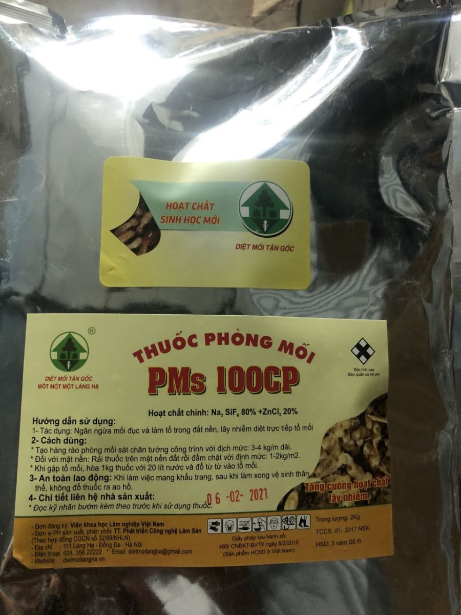 Thuốc diệt mối bột- PMS 100 túi 2kg