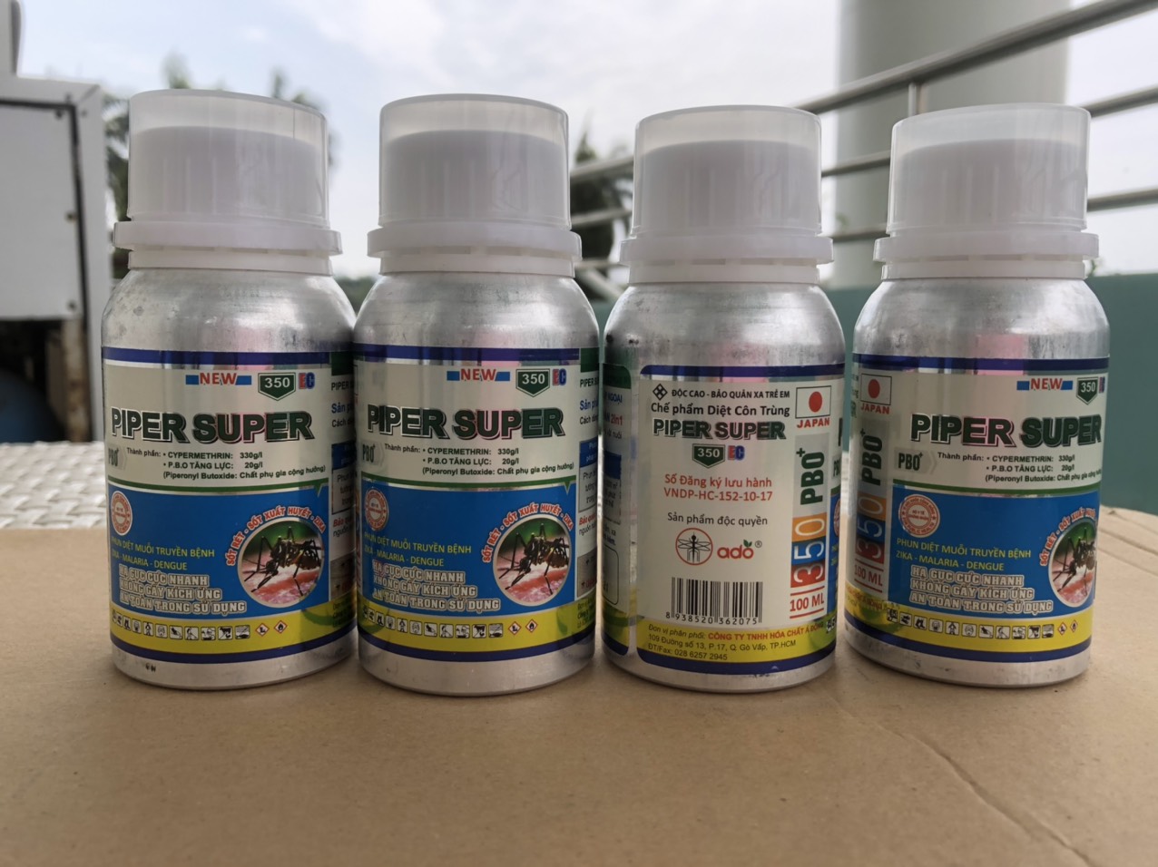 Thuốc diệt muỗi hiệu quả cao Piper Super 350EC - CHAI 100ML